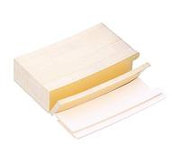 100 PCS Rectangle Cake Boards | Food Grade Gold Cardboard for Mousse/Cupcakes/Desserts | Disposable Display Trays with Handle for Baking & Catering