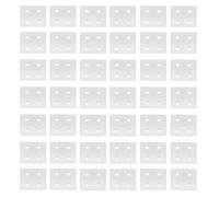 100 Pcs Rinforzo Per Mobili Scaffalature Staffe Angolari Angoli Di