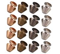 100 Pcs Rivetti in Stile Punk Per Abbigliamento Pelle Borchie Piedi Della Borsa