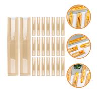 100 Pcs Sacchetti Pane Di Carta Fatto in Casa Borsa Per La Conservazione Del