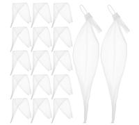 100 Pcs Sacco Per Ovetto Buste La Spesa Borse Maglie Riutilizzabili