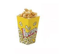 100 Pcs Scatole Pop Corn feste, Contenitore Porta Alimenti Compleanno, Sacchetti di Caramelle Popcorn per Graduation, Porta Patatine Pop Corn