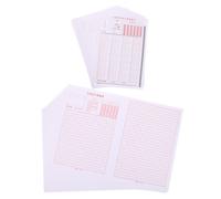 100 Pcs Scheda Di Risposte All'esame Dei Dipendenti Pubblici Foglio Delle Quiz