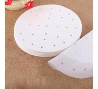 100 Pcs/set Vaporiera Riso Carta Per Friggitrice Ad Aria Pergamena Rotonda