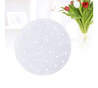 100 Pcs/set Vaporiera Riso Carta Pergamena Friggitrice Ad Aria Rotonda