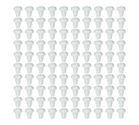 100 Pcs Silicone Armadio Porta Paraurti Cuscino Tavolo Mobili Embedded Paraurti Cuscino Cuscino di Protezione Viti Foro Connettore Mobili Hardware