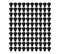 100 Pcs Silicone Armadio Porta Paraurti Cuscino Tavolo Mobili Embedded Paraurti Cuscino Cuscino di Protezione Viti Foro Connettore Mobili Hardware