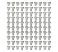 100 Pcs Silicone Armadio Porta Paraurti Cuscino Tavolo Mobili Embedded Paraurti Cuscino Cuscino di Protezione Viti Foro Connettore Mobili Hardware