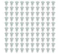 100 Pcs Silicone Armadio Porta Paraurti Cuscino Tavolo Mobili Embedded Paraurti Cuscino Cuscino di Protezione Viti Foro Connettore Mobili Hardware
