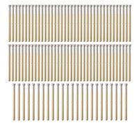 100 Pcs Spring Test Probe P125 - H, 2mm Brass Contact Pin with 9 Claws, High Precision Industrial Testing Probe for Circuit Board Debugging and Electronic Equipment Maintenance