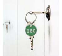 100 Pcs Tag Convenienti Chiave Targhette Per Chiavi Portachiavi Etichetta