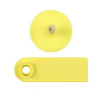 100 PCS Targhe auricolari per animali da reddito in bianco l identificazione delle pecore e la gestione informazioni