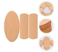 100 Pcs Targhette Legno Forme Artigianali in Ornamenti Fatti Casa