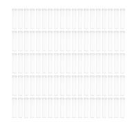 100 Pcs Tubo Per Fiori Provette Tubi D'acqua Porta Floreali Da Giardino