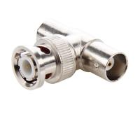 100 PCS UG274U Adattatore connettore BNC T da un maschio a doppio BNC femmina