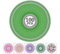 100 Penna Personalizzata con Incisione Logo Nome Penne Personalizzate Penne Personalizzabili Regalo Penna Personalizzabile per Ufficio Laurea Compleanno Donna Uomo Universitari, Verde Chiaro