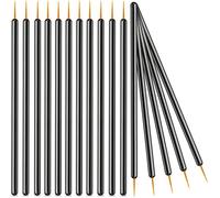 100 pennelli neri per eyeliner, usa e getta, applicatori per eyeliner, cosmetici, eyeliner, strumento per il trucco per le donne