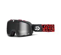 100 PER CENTO FA20 BARSTOW GOGGLE HOUSE IND. - LENTE ARGENTO A SPECCHIO - OCCHIA