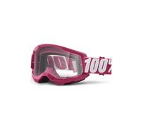 100 PER CENTO STRATA 2 YOUTH GOGGLE FLTETCHER - CLEAR LENS OCCHIALI STRATA 2 JUN