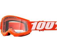100 PER CENTO STRATA 2 YOUTH MASCHERA ARANCIONE - LENTE CHIARA OCCHIALI STRATA 2