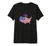 100 per Cento USA Maglietta Premium