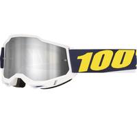 100 Percent Accuri 2 Torc, occhiali a specchio female Blu Scuro/Giallo/Bianco Argento A Specchio