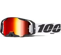 100 Percent ARmatic Caldwell, occhiali a specchio female Nero/Bianco Rosso A Specchio