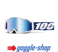 100% Percent Armatic Motocross Occhiali MX MTB - Blu