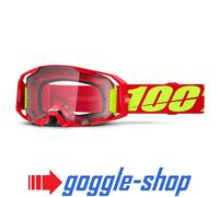 100% Percent ARmatic Occhiali Protettivi Motocross MX MTB - Rosso