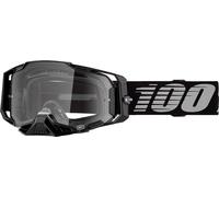 §Maschera Cross 100% Armega Nero - Lente Trasparente§