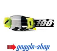100% Percent Armega Forecast Roll-Off Motocross Goggles MX Enduro - NERO