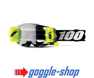 100% Percent Armega Forecast Roll-Off Motocross Goggles MX Enduro - NERO