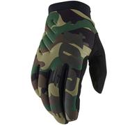§Guanti Cross 100% Brisker Camo-Nero§