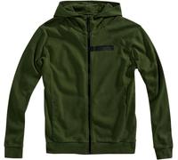 100 Percent Chamber, felpa con cappuccio e zip M male Verde