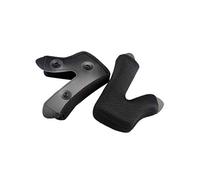 100 Percent Guanciali Casco MTB Status Nero (25Mm, Nero)