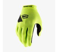 100% Ridecamp Guanti da bicicletta, giallo, taglia XL