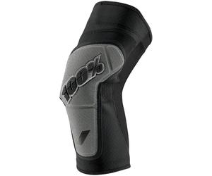 100 Percent Ridecamp Nero/Grigio Medio Ginocchiere