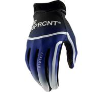 100 Percent Ridefit S26, guanti M male Nero/Blu/Bianco