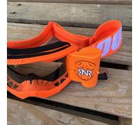 100% Percent Strata 2 Motocross Roll-Off Goggles RNR 48MM WVS System - Arancione