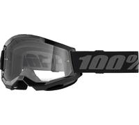 Occhiali da ciclismo per bambini 100% Strata 2 Junior nero/chiaro
