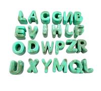 100 perline a forma di lettera grossa, perline in acrilico con lettere | Perline a forma di bolla, dalla A alla Z, colorate e grosse, grandi perline dell'alfabeto, per paracord, borse, portachiavi