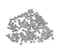 100 perline da pesca notturna che si illuminano al buio per acque profonde | Perline luminose verdi fluorescenti, forma ovale in plastica morbida, dimensioni 4,7 x 6 mm, attirano i pesci in acque scure