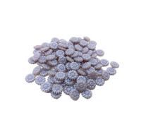 100 perline for timbri di ceralacca con glitter colorati misti Dreamy Aurora(Light Grayish Purple)