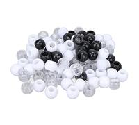 100 perline per dreadlock per capelli, gioielli per capelli, polsini per capelli, trecce, accessori decorativi per capelli e barba