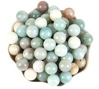 100 perline rotonde in amazzonite naturale, distanziatori, 8 mm, per la creazione di gioielli, collane, bracciali