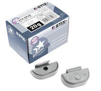 100 pesi da 20 g in acciaio FE/S per cerchioni in acciaio, pesi di bilanciamento 2 kg