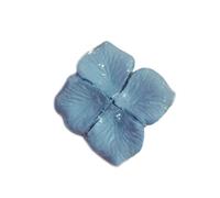 100 petali di seta in tessuto non tessuto, petali di rosa artificiali, per matrimoni, fai da te, feste, casa, azzurro