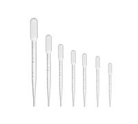 100 PEZZI 0,2/0,5/1/2/3/5/10 ml pipetta da laboratorio plastica monouso contagocce liquido attrezzature paglia (0,2 ML)