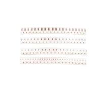 100 pezzi 0603 50V SMD condensatore ceramico multistrato a film spesso 100NF 1UF 2.2UF 4.7UF 10UF 1NF 100PF(18pF)