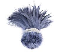 100 pezzi/1 lotto di piume di gallo naturali decorazioni fai da te accessori per cucito 10-6 pollici piume di fagiano per artigianato grigio scuro